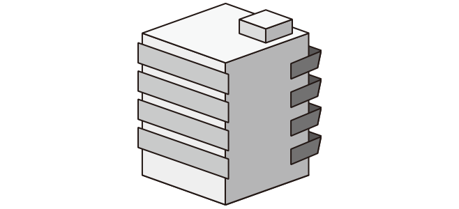 アイコン（ビル）①